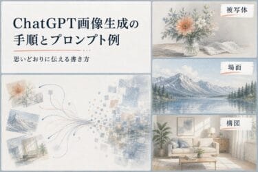 ChatGPT画像生成の手順とプロンプト例